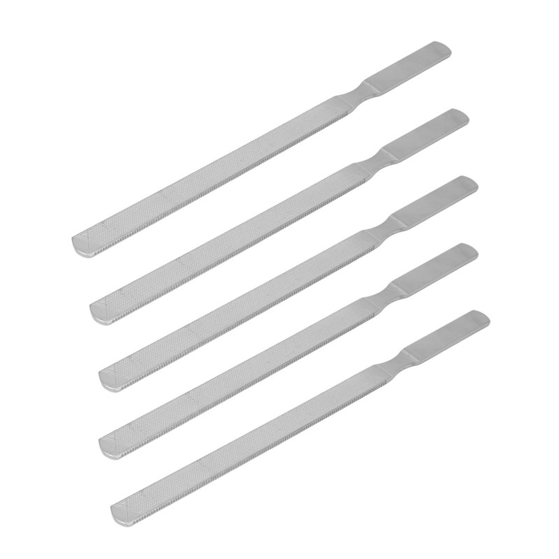 10pcs Stainless Steel Nail File 4 Sides Nail File Fine