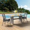 Asti Outdoor Dining Chairs - Set of 2 All-Weather Wicker