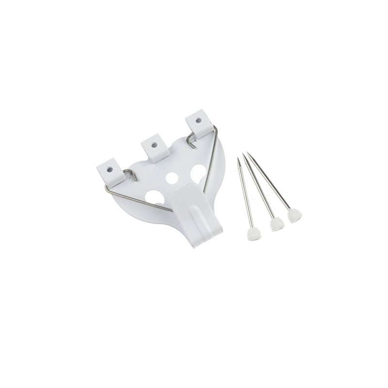 Fukui Metal Crafts F-0306-S Iron Safety X Hook, Large, White