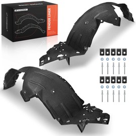 A-Premium Pair Front Inner Fenders Liner Splash Shield Set with Clips - Compatible with Honda HR-V HRV 2019-2022 - Factory Fresh (PET+PP), Not Refurbished or Recycled