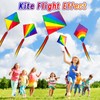 QUANA 5 Pack Kites for Kids and Adults, Diamond Kites