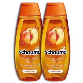 Schauma Superfruit & Shine Shampoo 2 x 400 ml Pack of 2