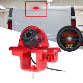 1280 x 720 Brake Light Car Camera Third Roof Brake Light Reversing Camera Replacement for Nissan Primastar NV300 Box X82 Opel Vivaro Renault Trafic II III 2 3 Fiat Scudo Talento Waterproof