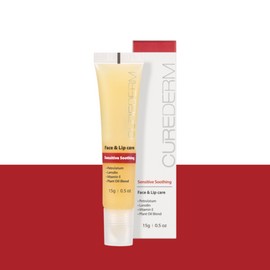 Curederm 센스티브 수딩 페이스  립 케어 Sensitive Soothing Face Lip Care