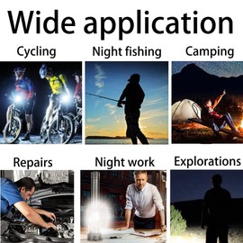 KEWAYO S20000 LED Flashlight Super Bright, Powerful, Mid-Size Tactical Flashlights with High Lumens for Outdoor Activity and Emergency Use