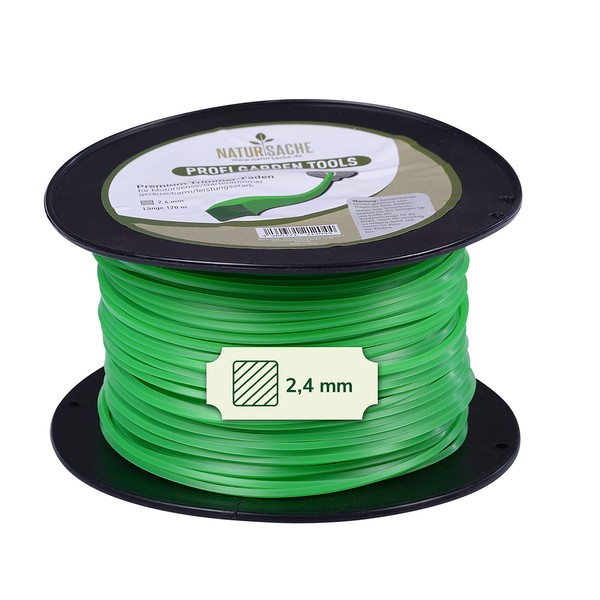 Natursache Trimmer Line for Grass Trimmer in Green - Brush