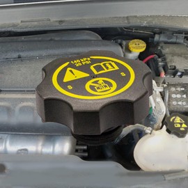 BABERGOU Radiator Coolant Reservoir Recovery Cap Compatible with Ram 1500 2500 3500 4500 5500 2013-2021 Compatible with Chrysler 2015-2020 Compatible with Jeep Compass Cherokee Grand Cherokee Durango