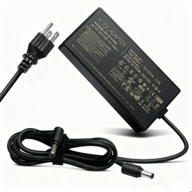 200W 10A 20V ADP-200JB D AC Charger Compatible with Asus ROG Zephyrus G15 GA503 GA503QM GA503QR GA503QS GA503RM TUF Gaming A15 F15 F17 Gaming Laptop Power Supply Adapter Cord 6.0 * 3.7cm