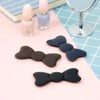 Kamipita Faux Leather Cute Hair Clip, Hairpins, Hair Elastic, Short