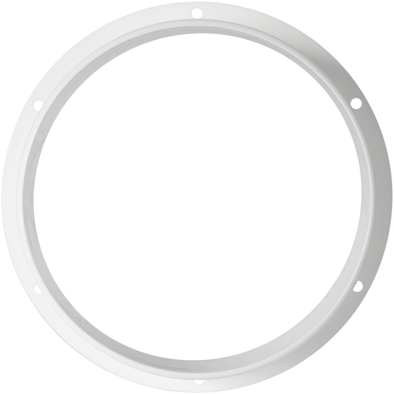 6" Inch / 150 mm Duct Connector Flange, Plastic Straight