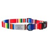 HOOEY Nomad Dog Collar, Durable Polyester Webbing Collar with Western-Inspir