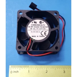 COMMONWEALTH DC BRUSHLESS FAN MOTOR , FP-108F/DC , COMMONWEALTH , 0.15A , 24 VDC,  24V-S1
