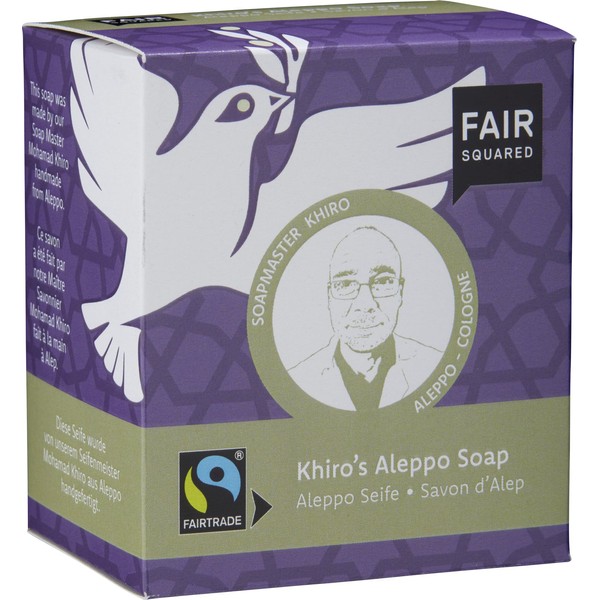 FAIR SQUARED Khiro's Aleppo Soap, 160 g