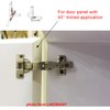 LIKERAINY 135 Degree Angle Hinges Mitre Hinge with Damping 35