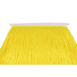 Heartwish268 Fringe Trim Lace Polyerter Fibre Tassel 12inch（″） Wide 10 Yards Long for Clothes Accessories and Latin Wedding Dress and DIY Lamp Shade Decoration Black Yellow
