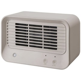Three Up Motion Sensor 600W Mini Space Heater Ceramic Heater, Greige CH-T2232GG