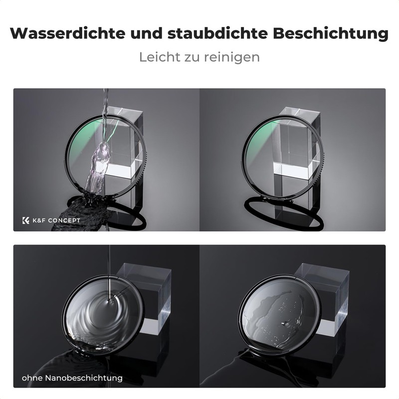 K&F Concept Filter Set, Nano X-Series Polarising Filter (CPL Filter),