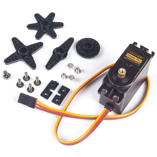 SunFounder 12 KG Metal Gear RC Servo, Weight 1.9 oz