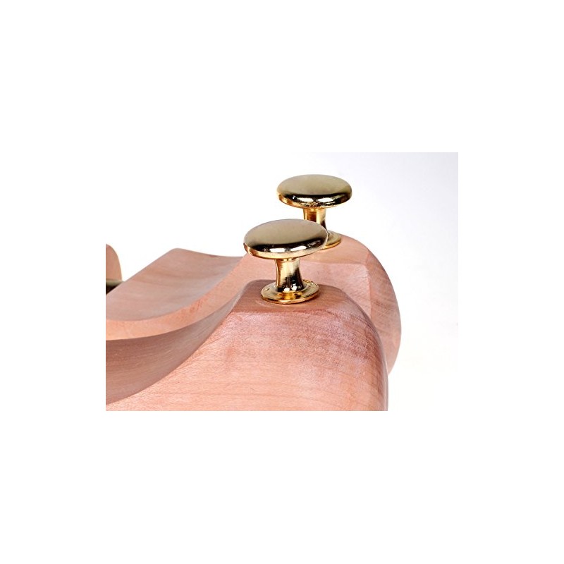 HIMRY Premium Shoe Tree, Adjustable, natual wood, in multiple sizes,