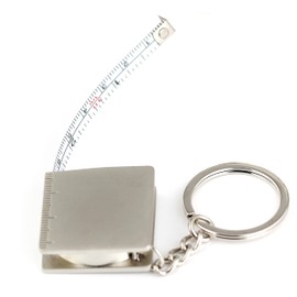 Lin's Liliana Creative Model Key Ring for Car Keys Home Key Decoration Accessories for Bag Backpack, Tape measure