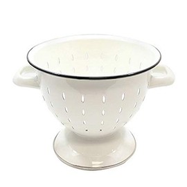 Tablecraft Colander Handles, 12.25" x 9.75" x 5.5", White