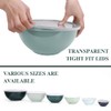 BoxedHome BPA Free Plastic Round Mixing Bowl with Lids, 12