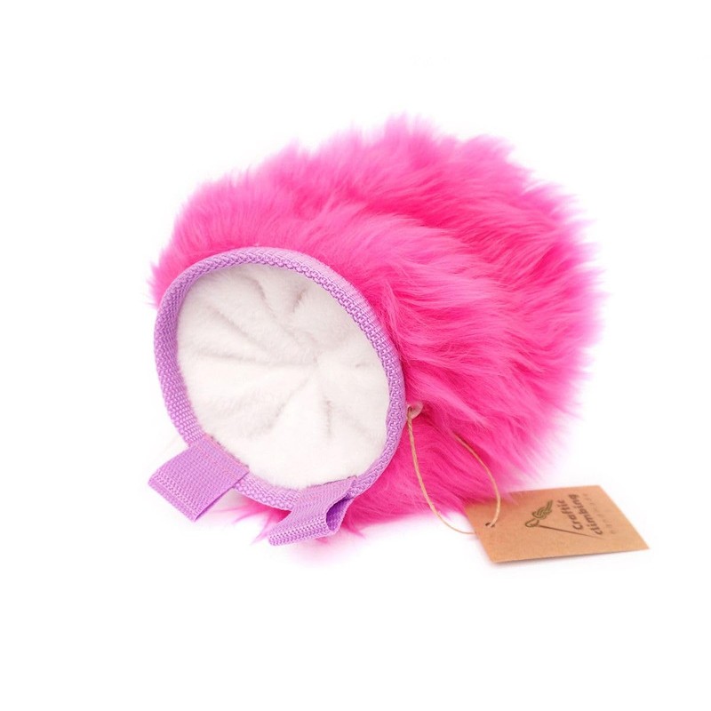 Furry Chalkbag Crafty Climbing, Design: Pink Furry