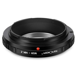 K&F Concept M39 to Nik Z Lens Mount Adapter for M39 Mount Lens Compatible with Nikon Z6 Z7 Cameras