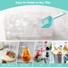 Food-grade Silicone Ice Cube Tray with Lid and Storage Bin