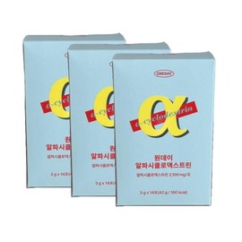 Days On [Days On] Days On One Day Alphacyclodextrin 3g x 14 packs (3) / [데이즈온] 데이즈온 원데이 알파시클로덱스트린 3g x 14포 3개