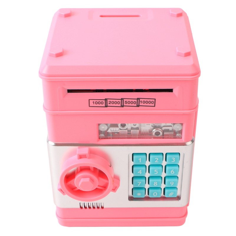 Children Money Storage Case Simulation Safe Box Shaped Password Lock