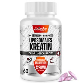 Creatine Monohydrate Tablets 4220 mg, Ultra High Dose Creatine Monohydrate with Creatine HCL, 6-in-1 High Absorption Formula, Workout Booster, Alternative to Capsules & Powder, Vegan (60 Tablets)