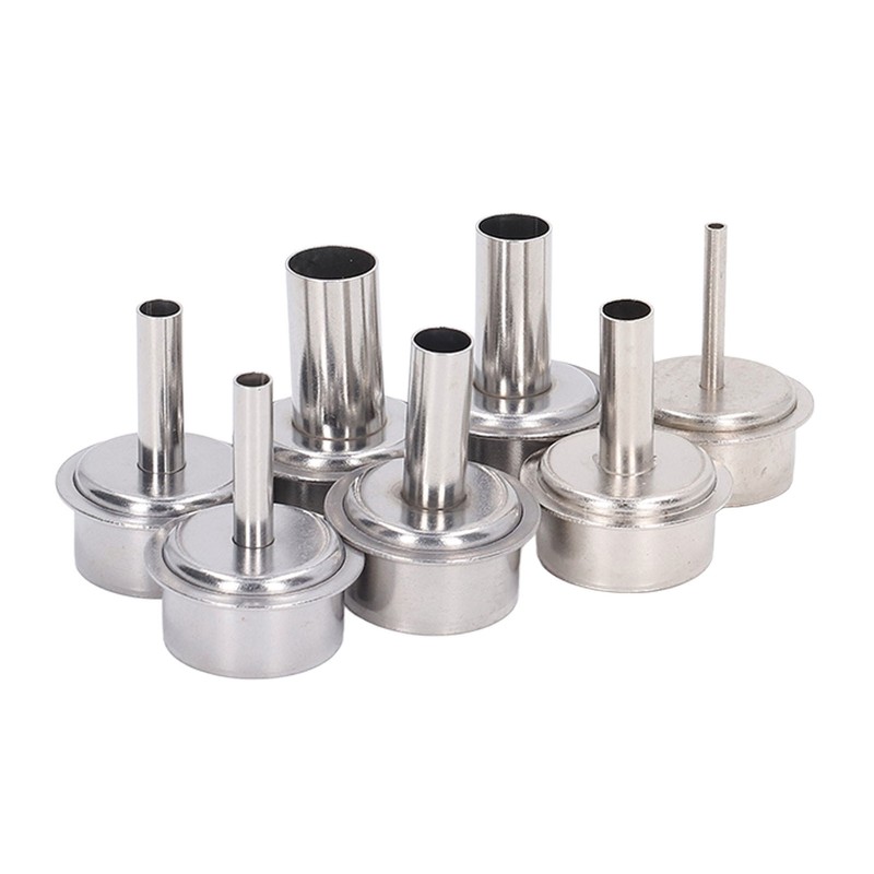 7 Pcs Hot Air Gun Nozzle Straight Heat Gun Tips