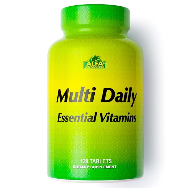 ALFA VITAMINS Multi Daily Vitamins Essential Vitamins to Support The