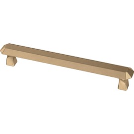 Franklin Brass Napier (5-Pack) Cabinet Handles 5-1/16" Hole to Hole Champagne Bronze Kitchen Cabinet Pulls Drawer Handles Cabinet Hardware Dresser Gold Drawer Pulls P41762K-CZ-B