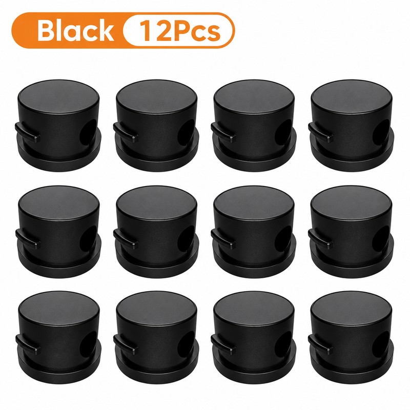 360° Rotatable Magnetic Cable Organizer Desk Cable Clip Cable Holder
