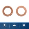 sourcing map Washers Pack of 20 Copper 11 mm Inner