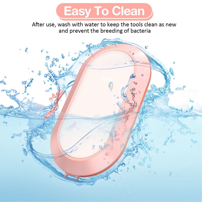 Bath Shower Scrubber Hair Eraser Sponge Deep Cleansing Fine Mesh