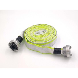 1 Inch | D-25-5 Metre Industrial Hose | Fire Hose | Construction Hose | Flat Hose | Hose with Storz Coupling