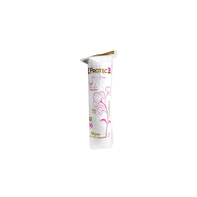 Protec Pads de Algodon Faciales 100 ud