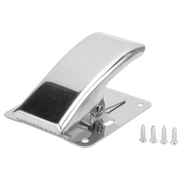 BuyWeek Fish Cleaning Board, Stainless Steel Fish Clamp Spring Design Fish Fillet Clamp Good Fishing Tool