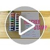 Teacher Stamps for Grading Classroom,Parent Signature Teacher Self-Inking Stamp Set