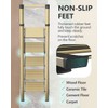 5 Step Ladders for Home, 300lbs Load, 46'' Top Step,