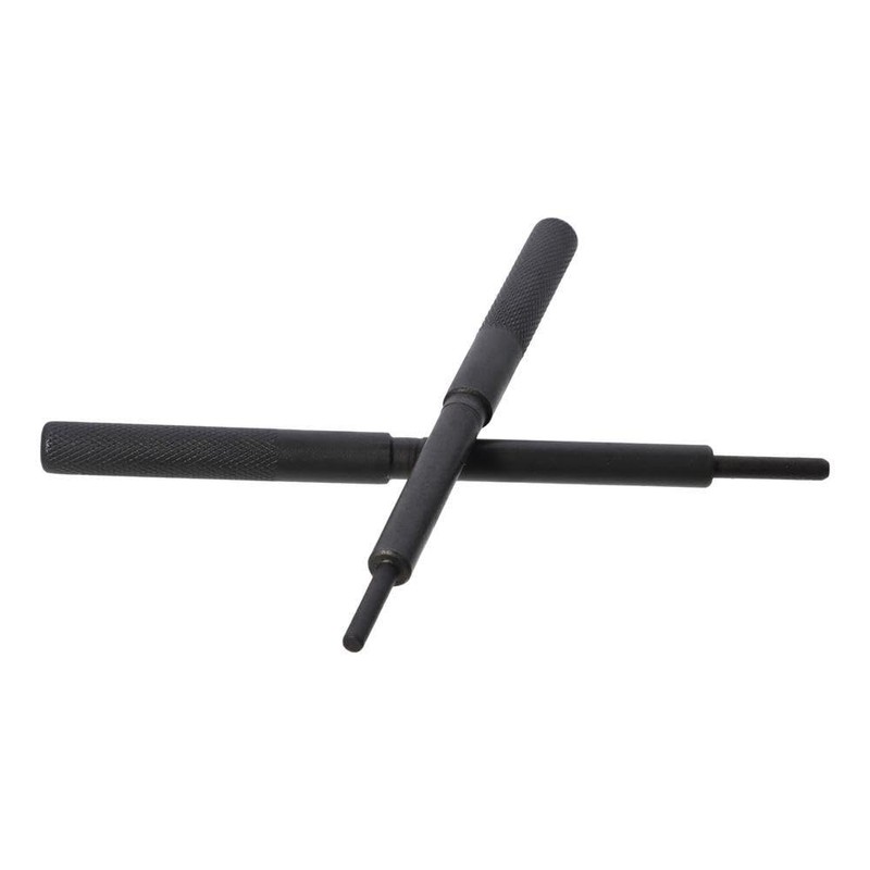 2pcs 5/5.5mm Dark Gray Engine Valve Guide Tool, Universal Engine