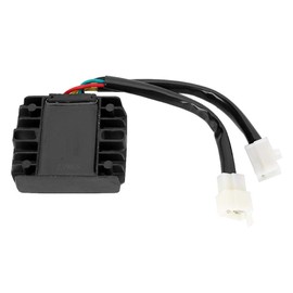 KIMISS Voltage Rectifier,DC12V 6 Wire Motorcycle Voltage Rectifier Regulator Fit for GY6 Scooter