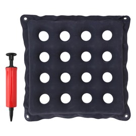 DAWRIS Air Inflatable Seat Cushion,16 Holes Breathable Air Seat Cushions,Pressure Sore Prevention Inflatable Cushion,Inflatable Cushion for Pressure Sores,Non-bedsores Cushion with Bonus Air Pump