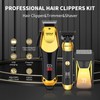 HIENA PRO Professional Cordless Hair Clippers for Men, T-Blade Beard
