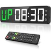 Gym Timer 15" Large LED Display Wall Clock | Interval