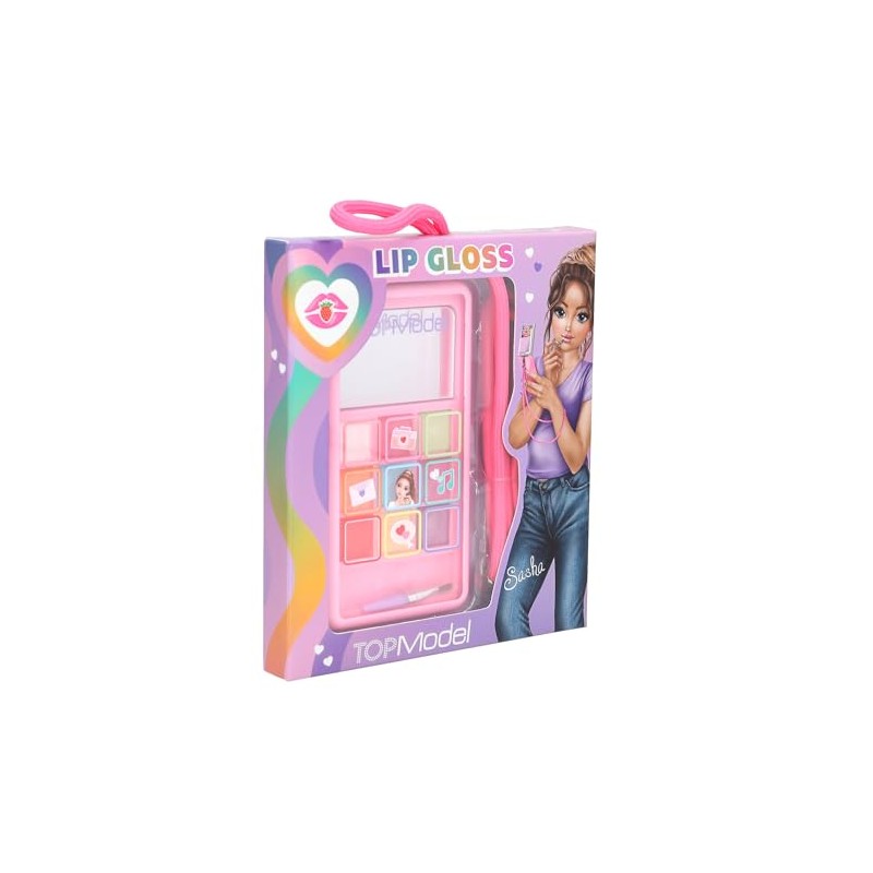 Depesche TOPModel 10842 Lip Gloss Set Beauty and Me Smartphone,