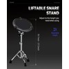 Donner Drum Practice Kit - Snare Stand + 12'' Marching